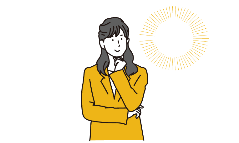 明るい顔の主婦